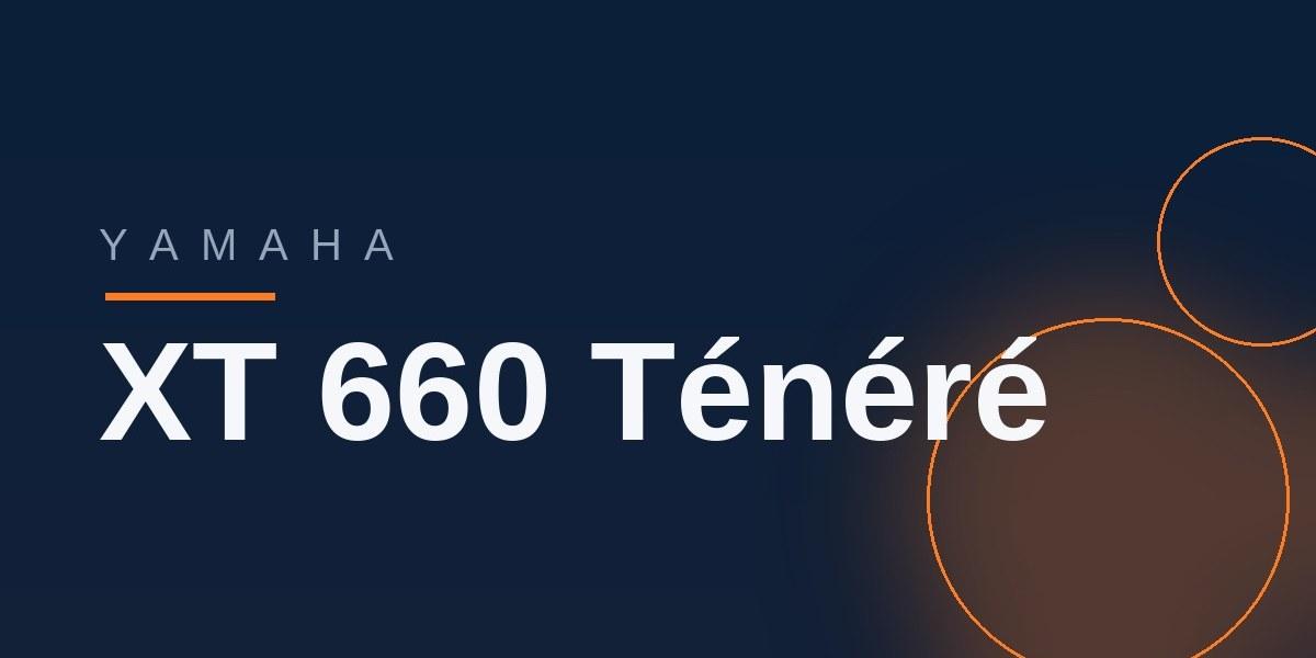 Yamaha XT 660 Ténéré